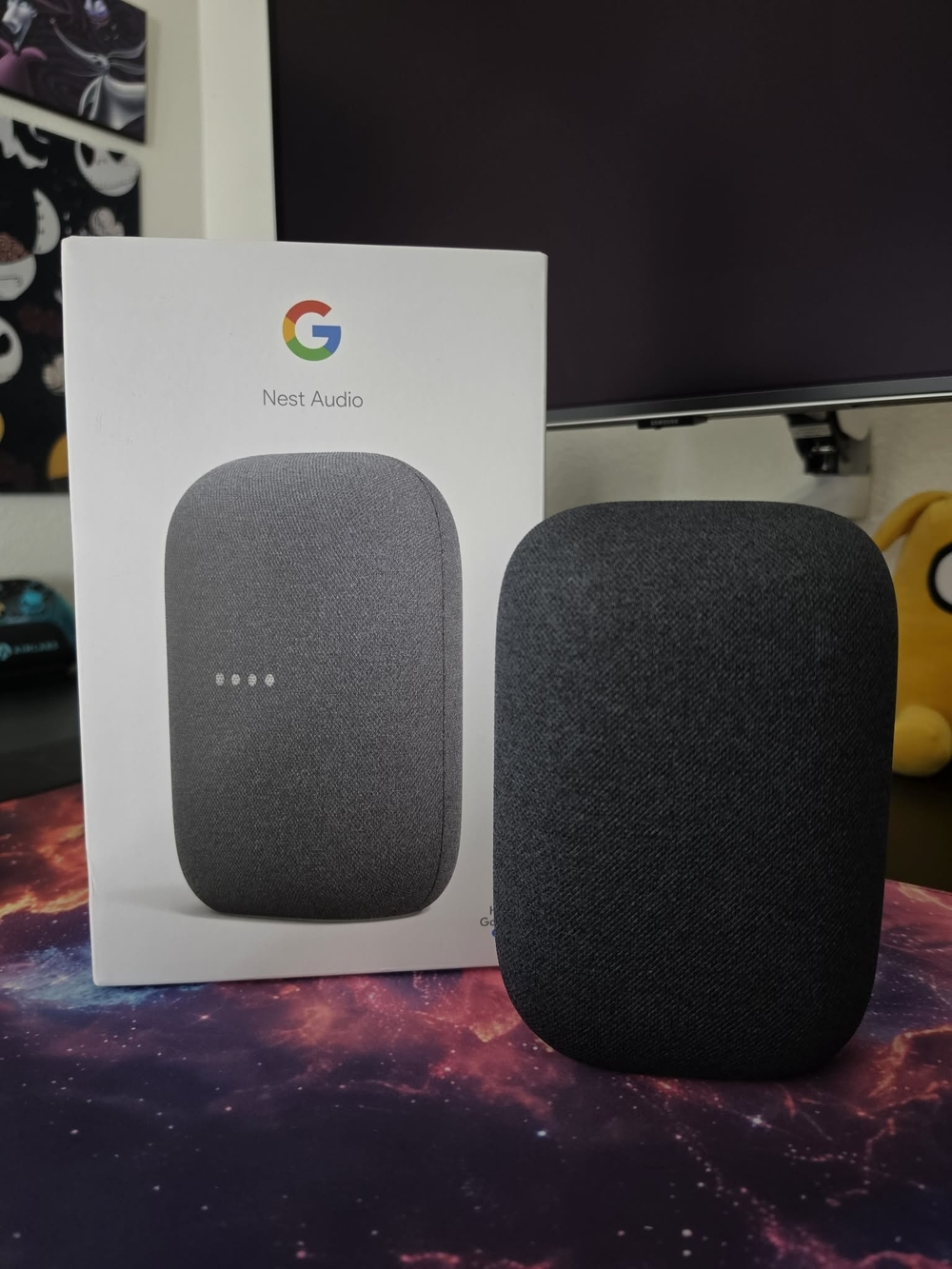 Google Nest Audio Smart Speaker Charcoal WiFi Bluetooth Excellent